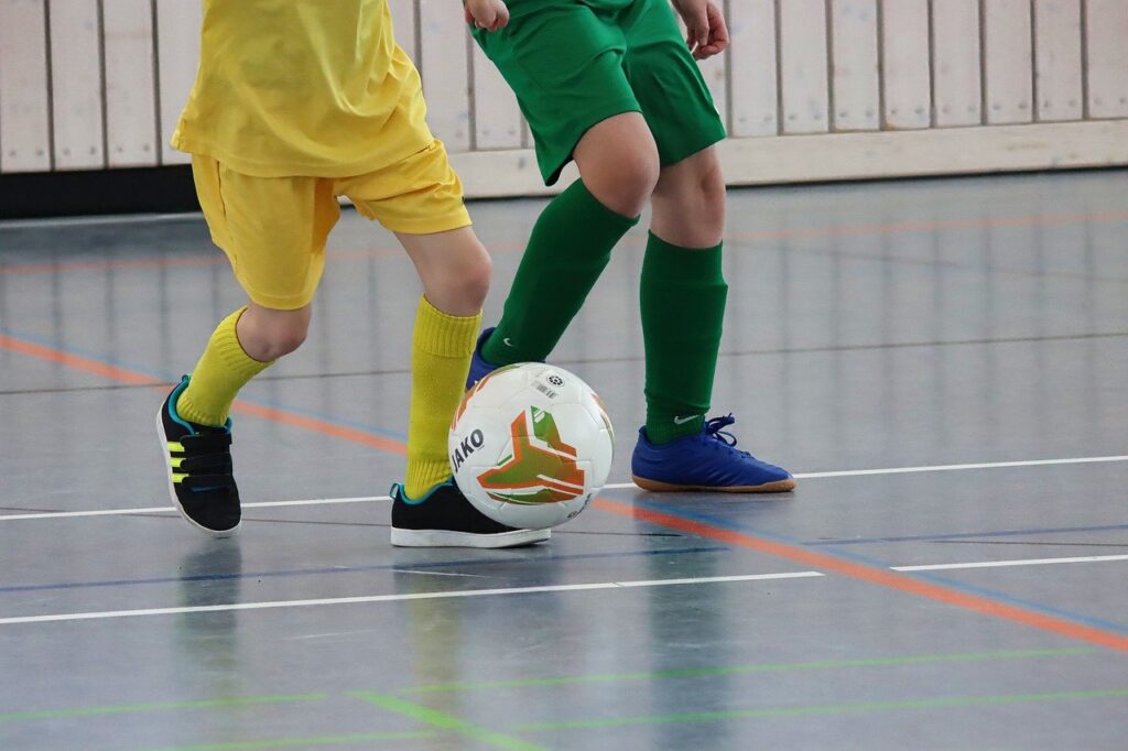 Fußball Hallentraining Der FC Praterkids